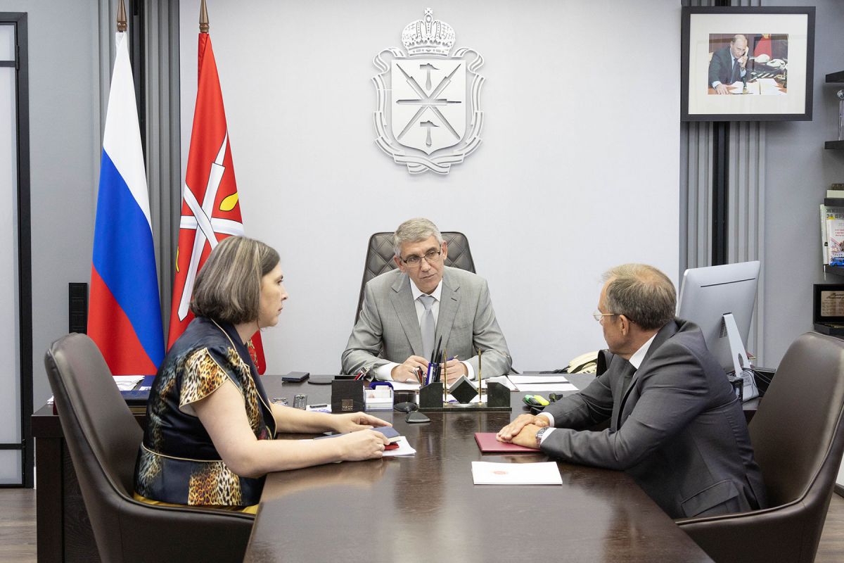 Тульскому губернатору представили нового руководителя Приокского межрегионального управления Росприроднадзора