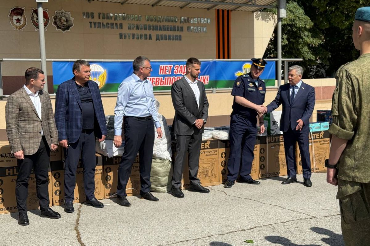 Николай Воробьев: «Мы все гордимся нашей Тульской дивизией и ее боевой историей» Николай Воробьев: «Мы все гордимся нашей Тульской дивизией и ее боевой историей»