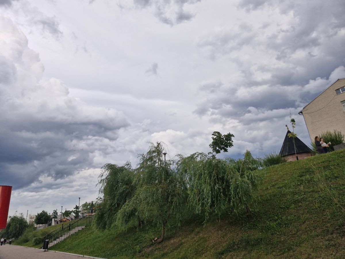 На Тульскую область движется гроза