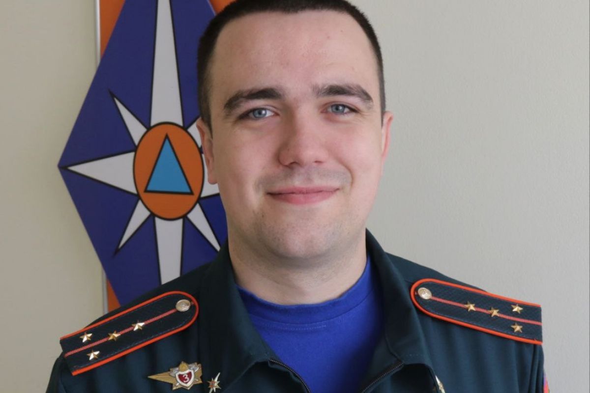 Тульский пожарный передал шкафчики для вещей в детский сад Тульский пожарный передал шкафчики для вещей в детский сад