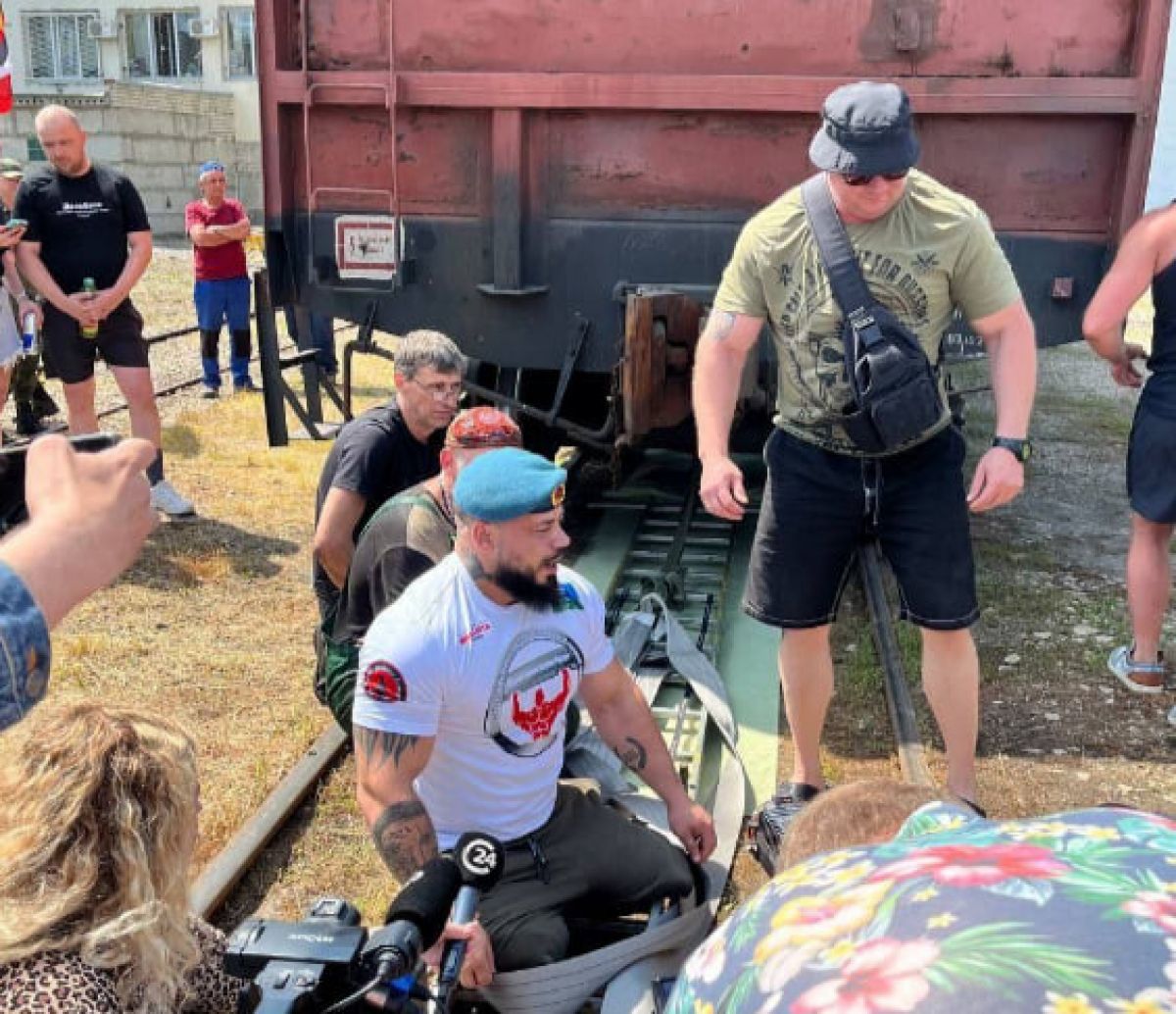 Ветеран СВО из Тульской области установил мировой рекорд Ветеран СВО из Тульской области установил мировой рекорд