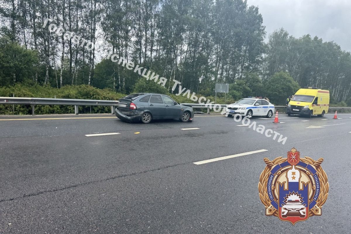 В Тульской области «Приора» влетела в металлический барьер: двое детей оказались в больнице В Тульской области «Приора» влетела в металлический барьер: двое детей оказались в больнице