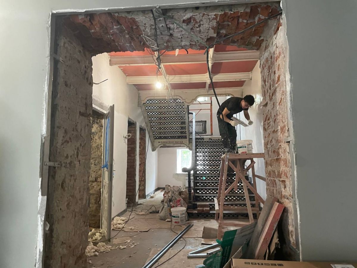 Капитальный ремонт тульской поликлиники на улице Каминского завершится в сентябре Капитальный ремонт тульской поликлиники на улице Каминского завершится в сентябре