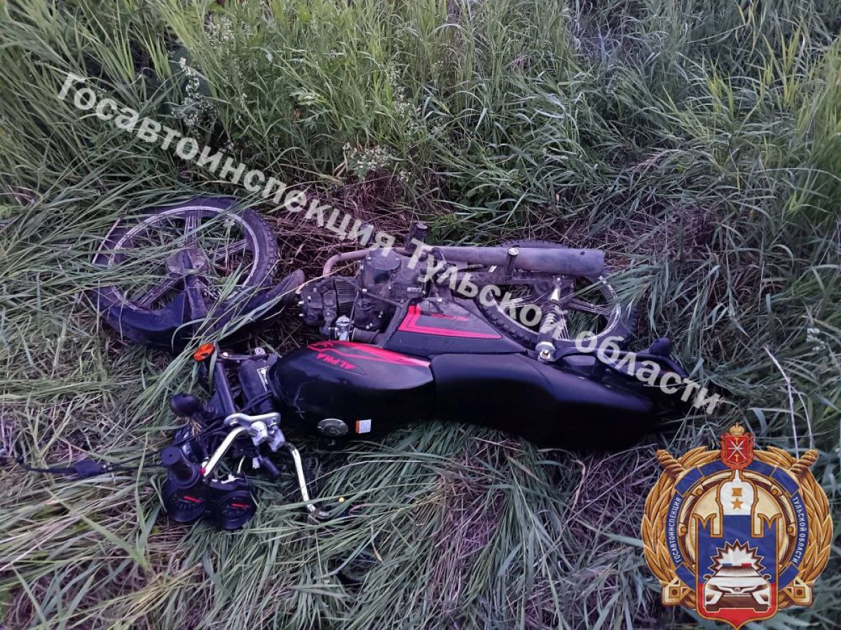 В Тульской области два молодых человека оказались в больнице после аварии на мопеде В Тульской области два молодых человека оказались в больнице после аварии на мопеде