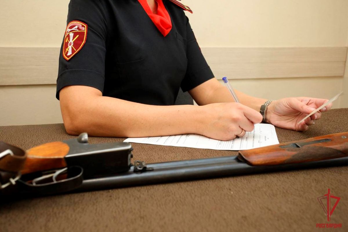 Росгвардейцы изъяли у жителей Тульской области девять единиц оружия за неделю Росгвардейцы изъяли у жителей Тульской области девять единиц оружия за неделю