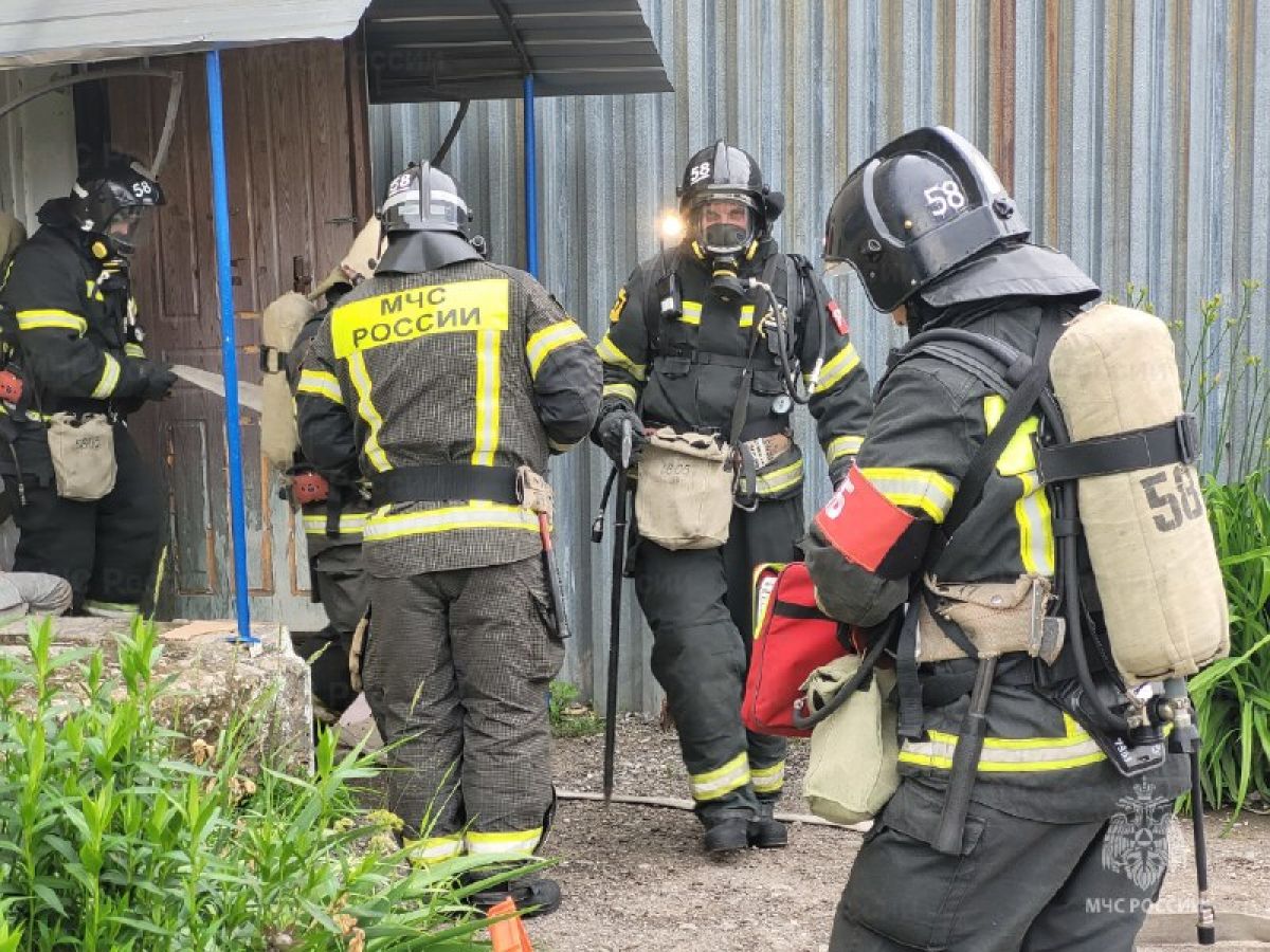 В Одоеве потушили условный пожар В Одоеве потушили условный пожар