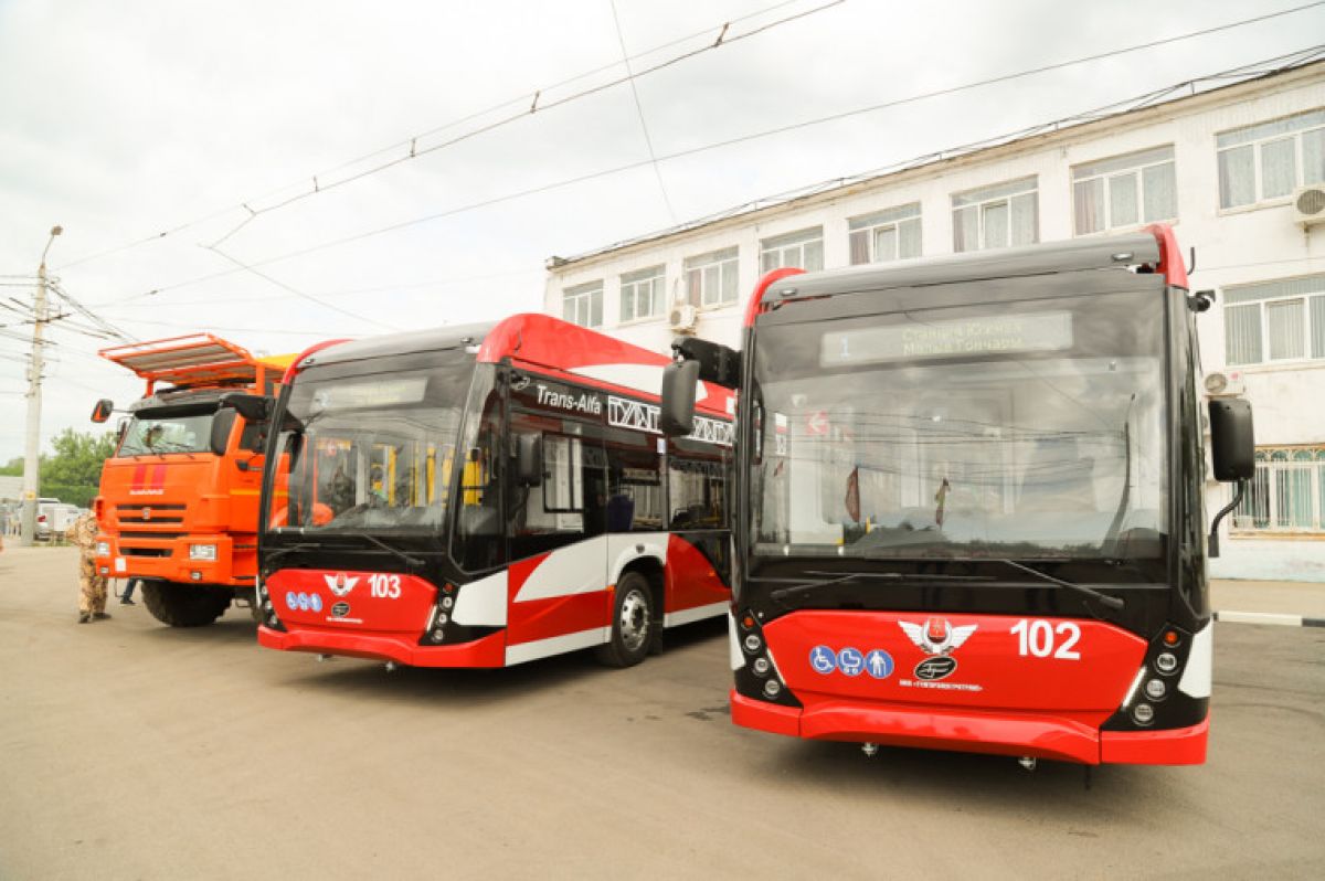 Два новых троллейбуса 7 июня выйдут на маршруты в Туле Два новых троллейбуса 7 июня выйдут на маршруты в Туле