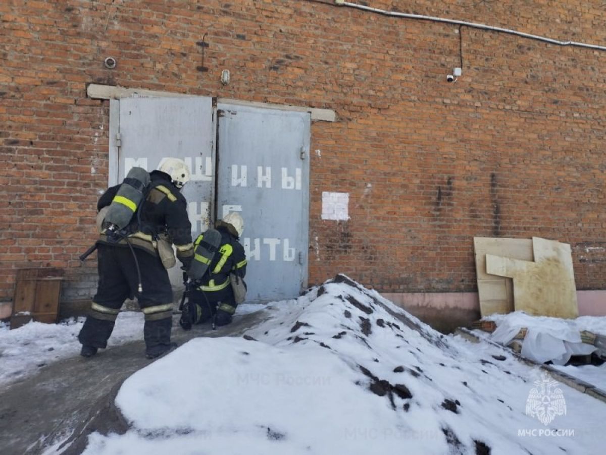 В Ясногорске потушили условный пожар в техникуме