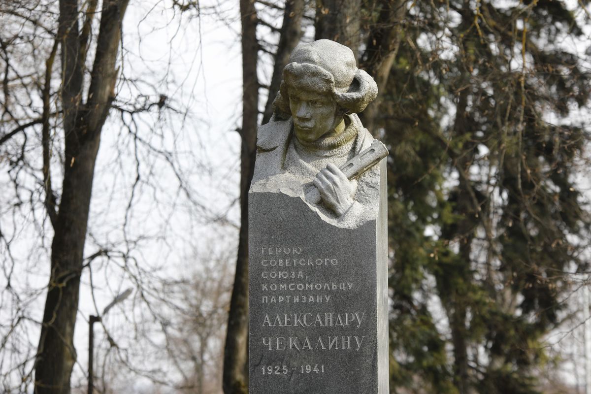 В Чекалине Тульской области почтили память Героя Советского Союза Александра Чекалина В Чекалине Тульской области почтили память Героя Советского Союза Александра Чекалина