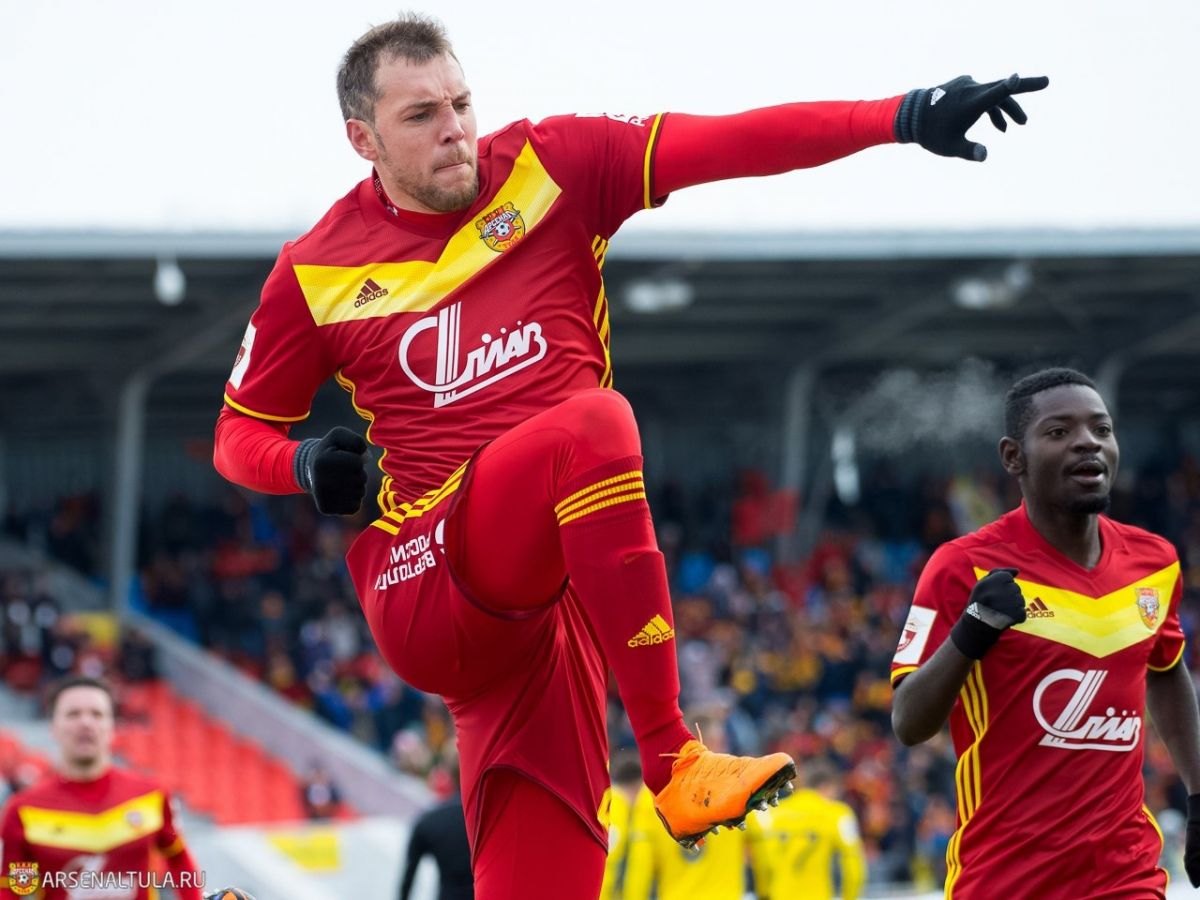 Экс-игрок тульского «Арсенала» стал лучшим бомбардиром российского футбола