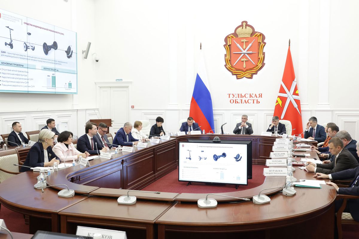 Тульский губернатор поручил скорректировать комплекс мер по организации движения на электросамокатах Тульский губернатор поручил скорректировать комплекс мер по организации движения на электросамокатах