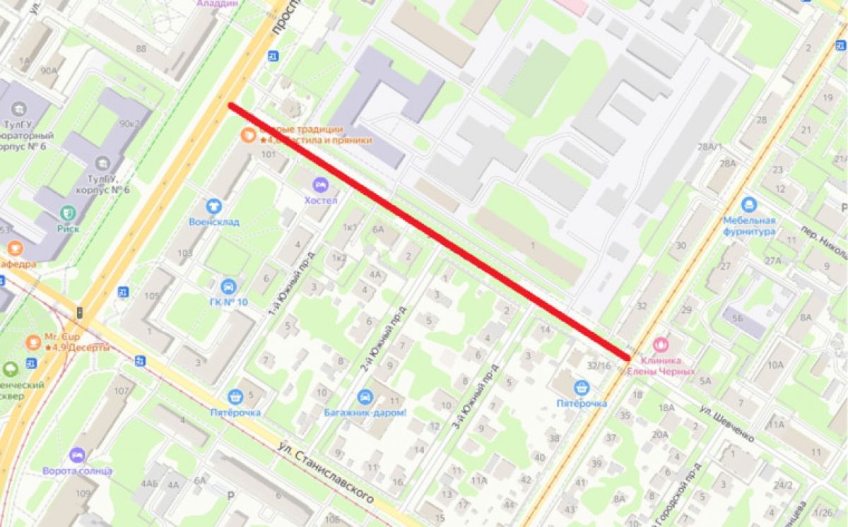 В Туле по части улицы Шевченко временно запретят остановку и стоянку транспорта В Туле по части улицы Шевченко временно запретят остановку и стоянку транспорта