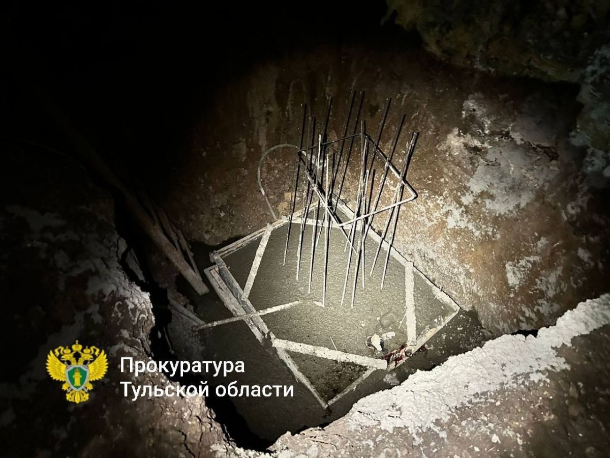 В Тульской области вынесли приговор мужчине, по вине которого погиб рабочий при заливке фундамента для фермы