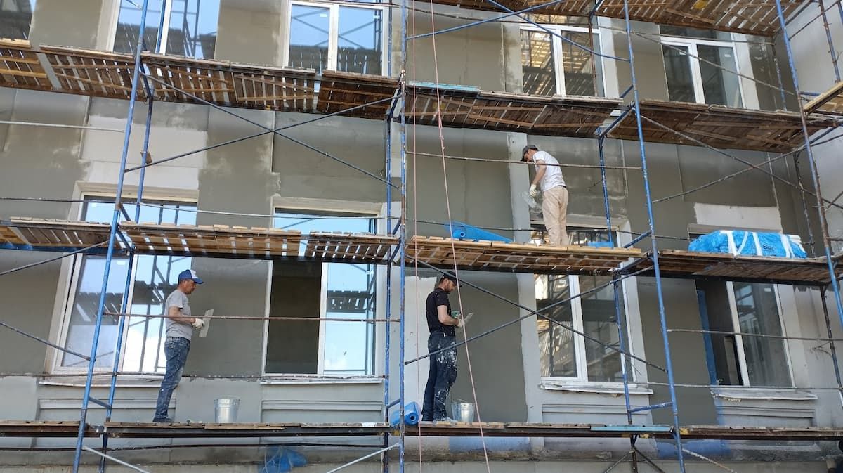 В Ясногорске капитально ремонтируют Центр образования № 1