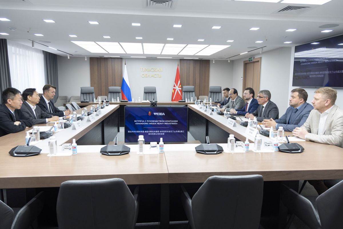 Представители китайской компании нанесли ответный визит в Тульскую область Представители китайской компании нанесли ответный визит в Тульскую область