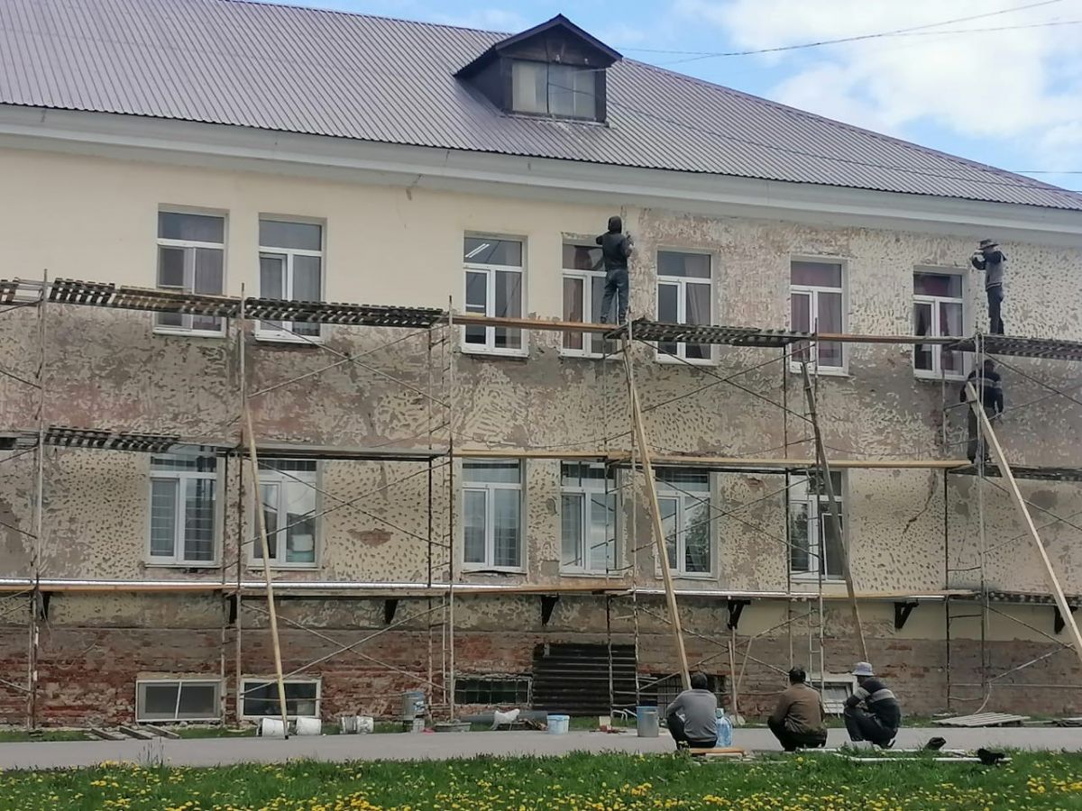 В Белеве к июлю отремонтируют фасад главного корпуса психоневрологического интерната В Белеве к июлю отремонтируют фасад главного корпуса психоневрологического интерната