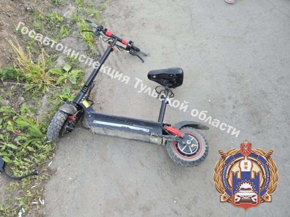 В Узловой в ДТП пострадал мальчик на электромопеде В Узловой в ДТП пострадал мальчик на электромопеде