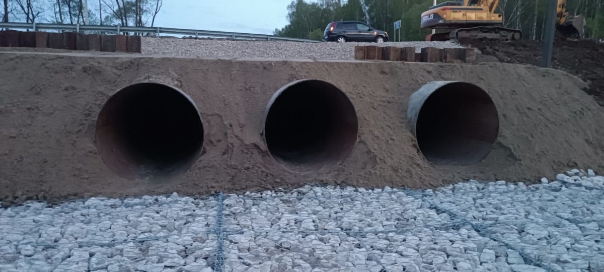 В Белевском районе завершили восстановление гидротехнического сооружения В Белевском районе завершили восстановление гидротехнического сооружения