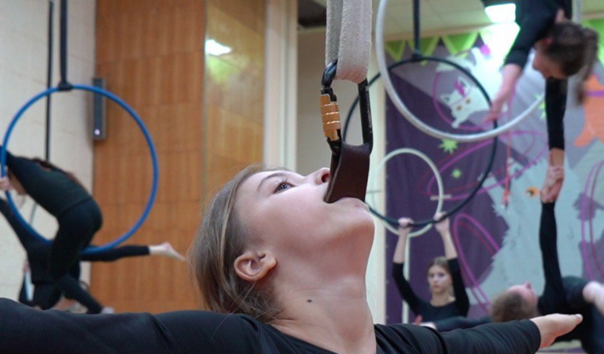 Юная тульская гимнастка готовится установить мировой рекорд Юная тульская гимнастка готовится установить мировой рекорд