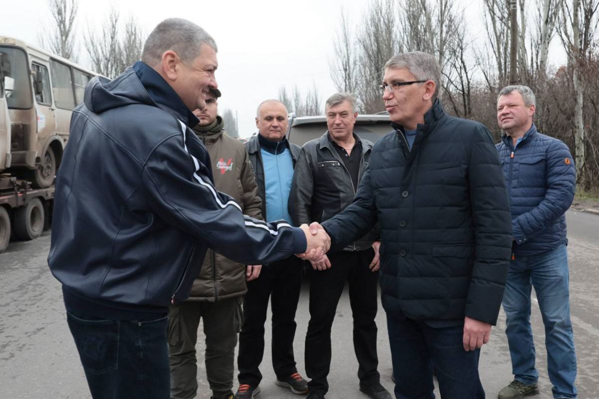 Губернатор Тульской области Дмитрий Миляев оказал гуманитарную поддержку Донбассу
