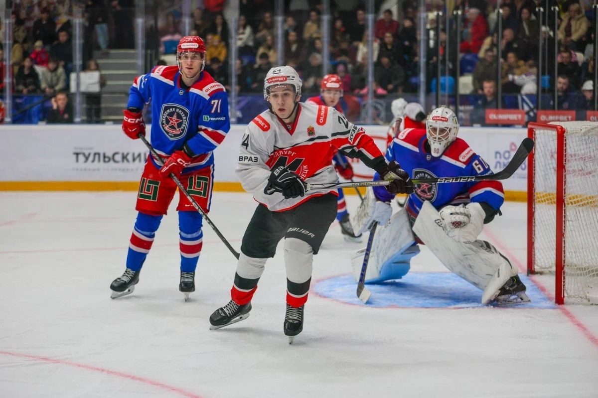 Тульские хоккеисты дома стушевались перед лидером регулярного чемпионата ВХЛ