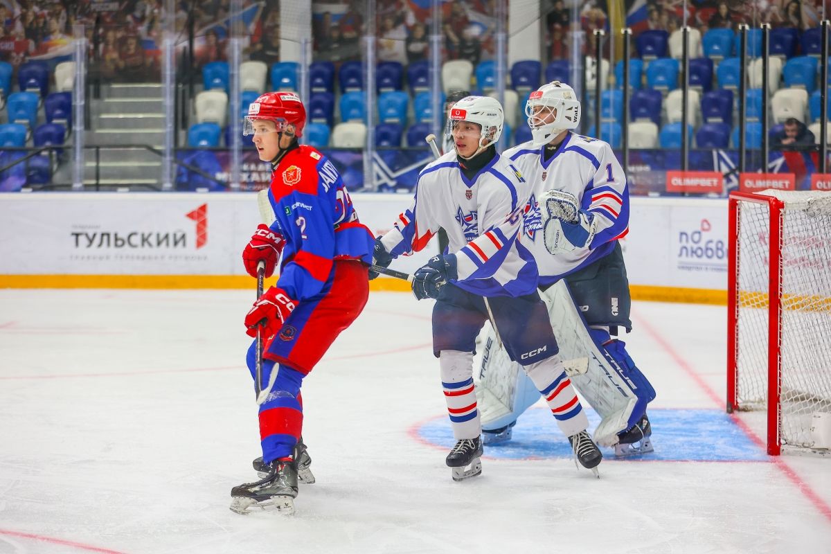 Сразу две команды тульского АКМ проиграли в Молодежной хоккейной лиге