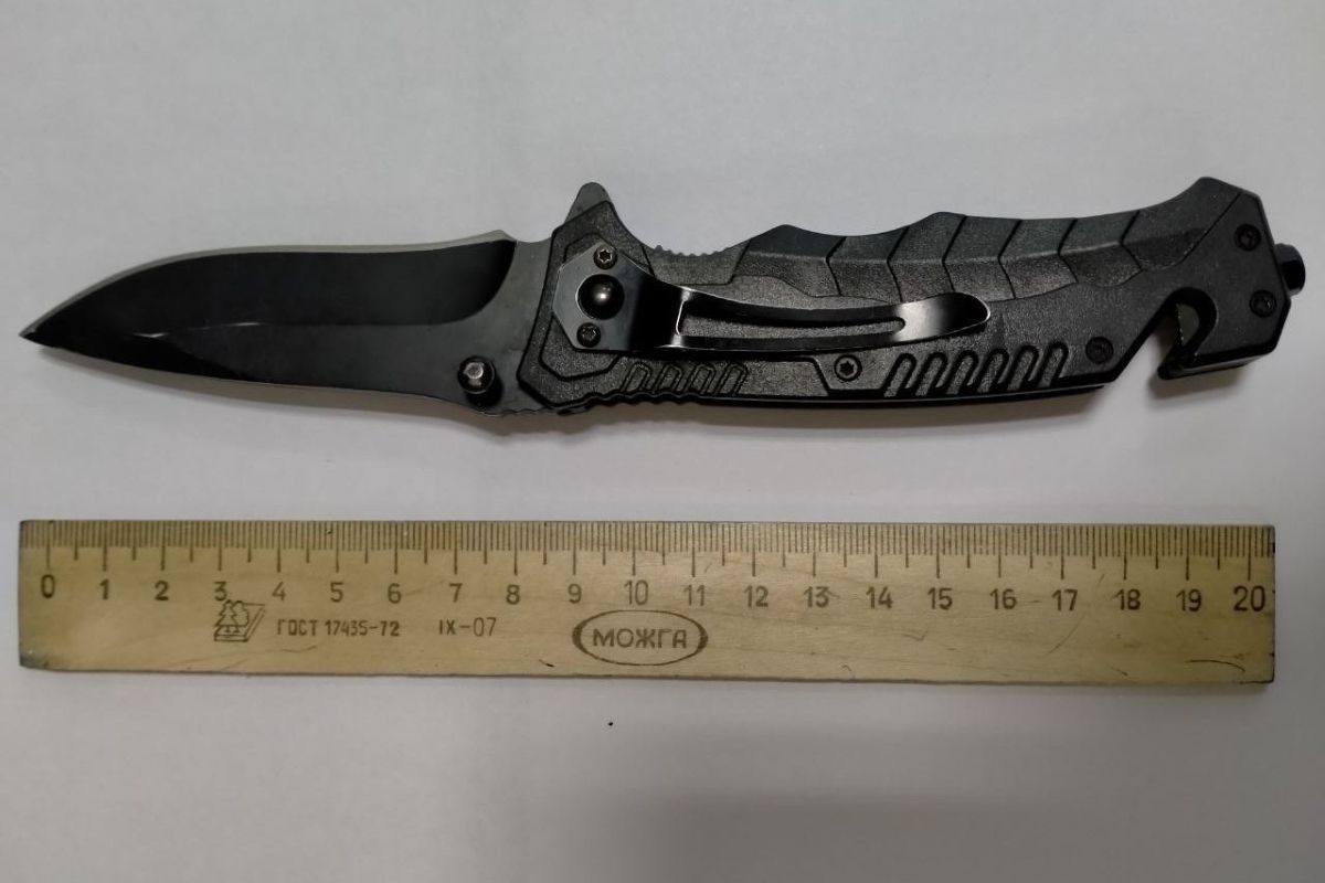 Житель Тульской области заработал административку, попытавшись пронести нож в суд Житель Тульской области заработал административку, попытавшись пронести нож в суд