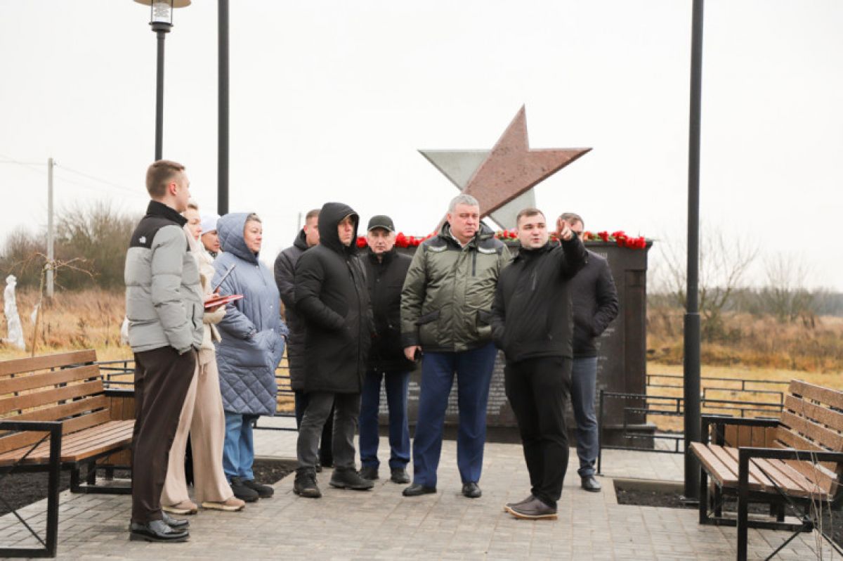 Новый мемориал появился в деревне Оленино Тульской области