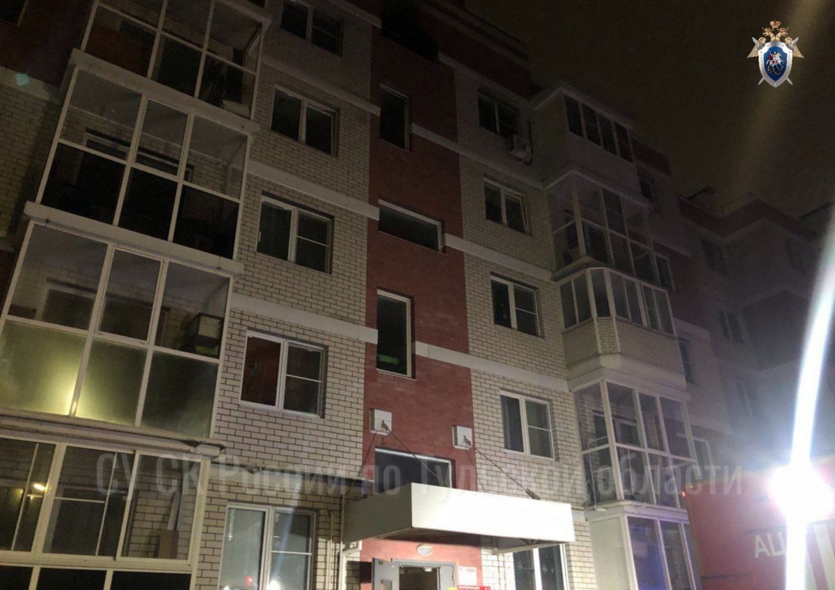 При пожаре в тульском поселке Петровский погибли мужчина и женщина