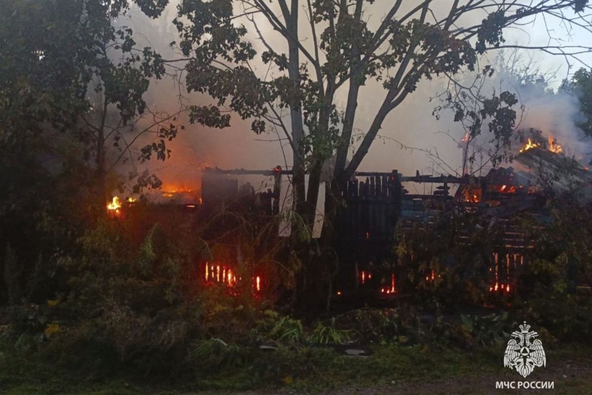 В Тульской области горели дача и автомобиль В Тульской области горели дача и автомобиль
