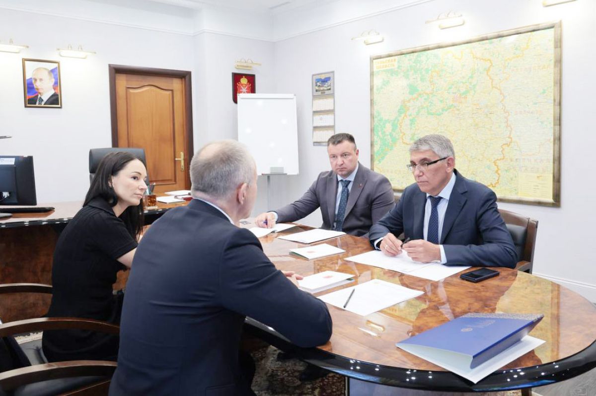 Тульский губернатор встретился с президентом Федерации дзюдо России Тульский губернатор встретился с президентом Федерации дзюдо России