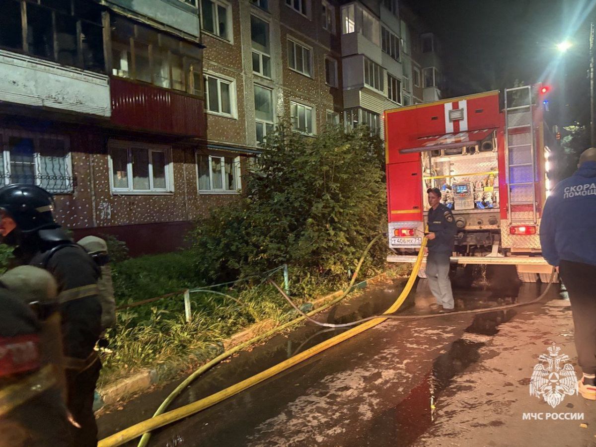 В Тульской области в огне погиб 91-летний дедушка