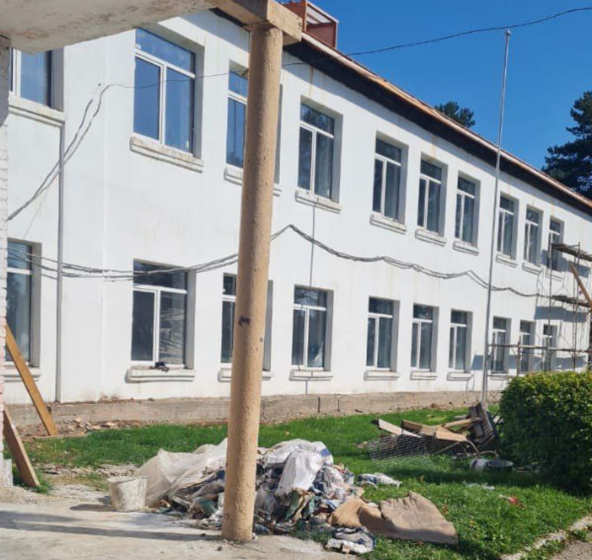 Подрядчик сорвал сроки ремонта школы в Суворовском районе Тульской области Подрядчик сорвал сроки ремонта школы в Суворовском районе Тульской области