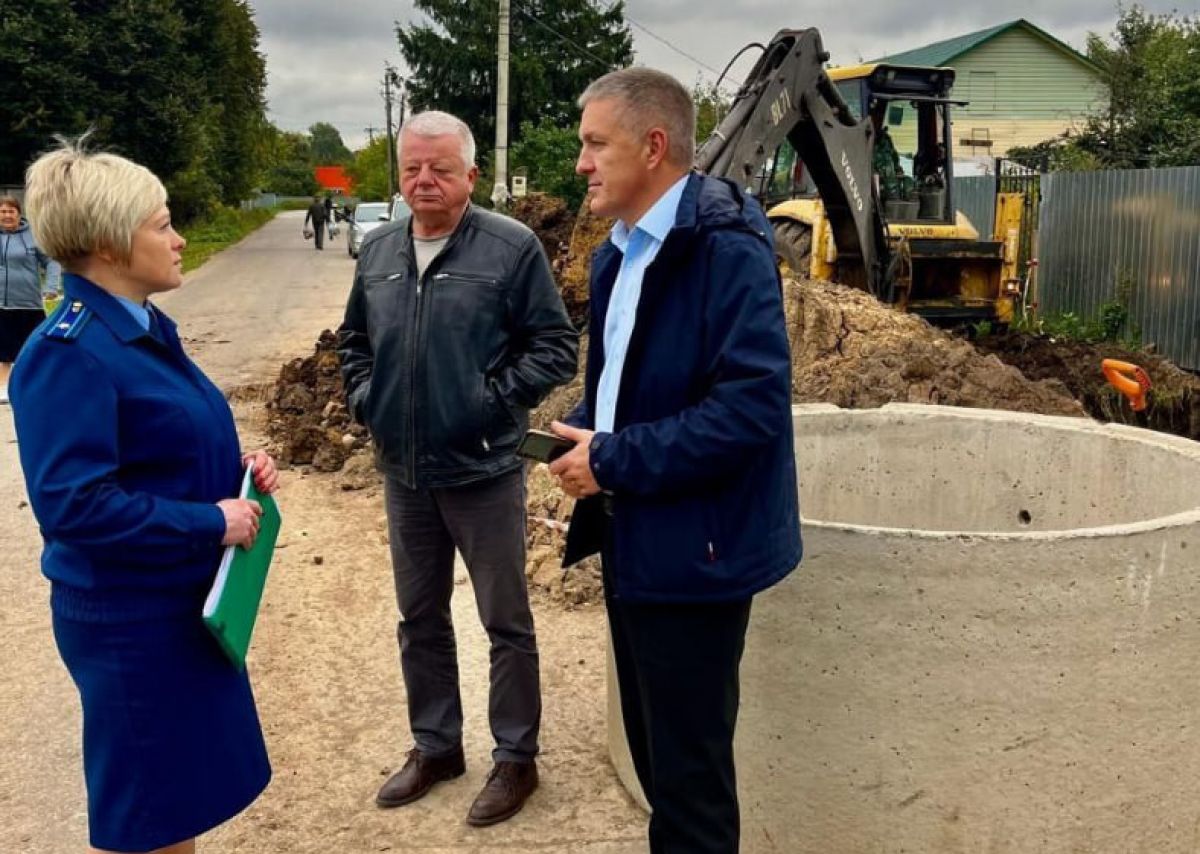 В Киреевском районе Тульской области прокуратура проверила ремонт водовода и систем водоснабжения В Киреевском районе Тульской области прокуратура проверила ремонт водовода и систем водоснабжения