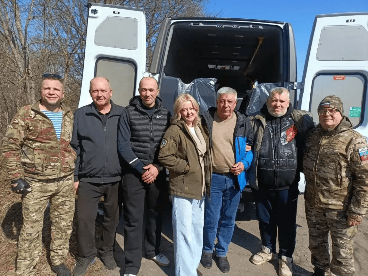 Тульская делегация побывала с гуманитарной миссией на курском приграничье