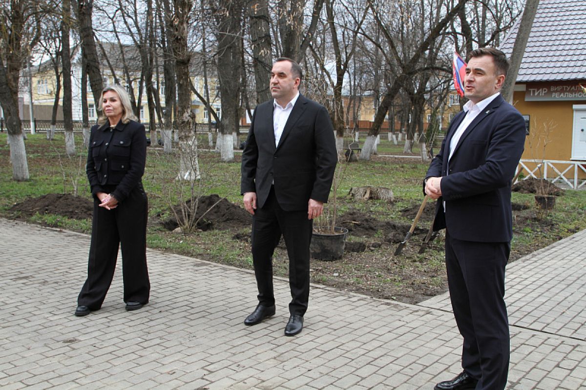 В Богородицке появился «Сад памяти»