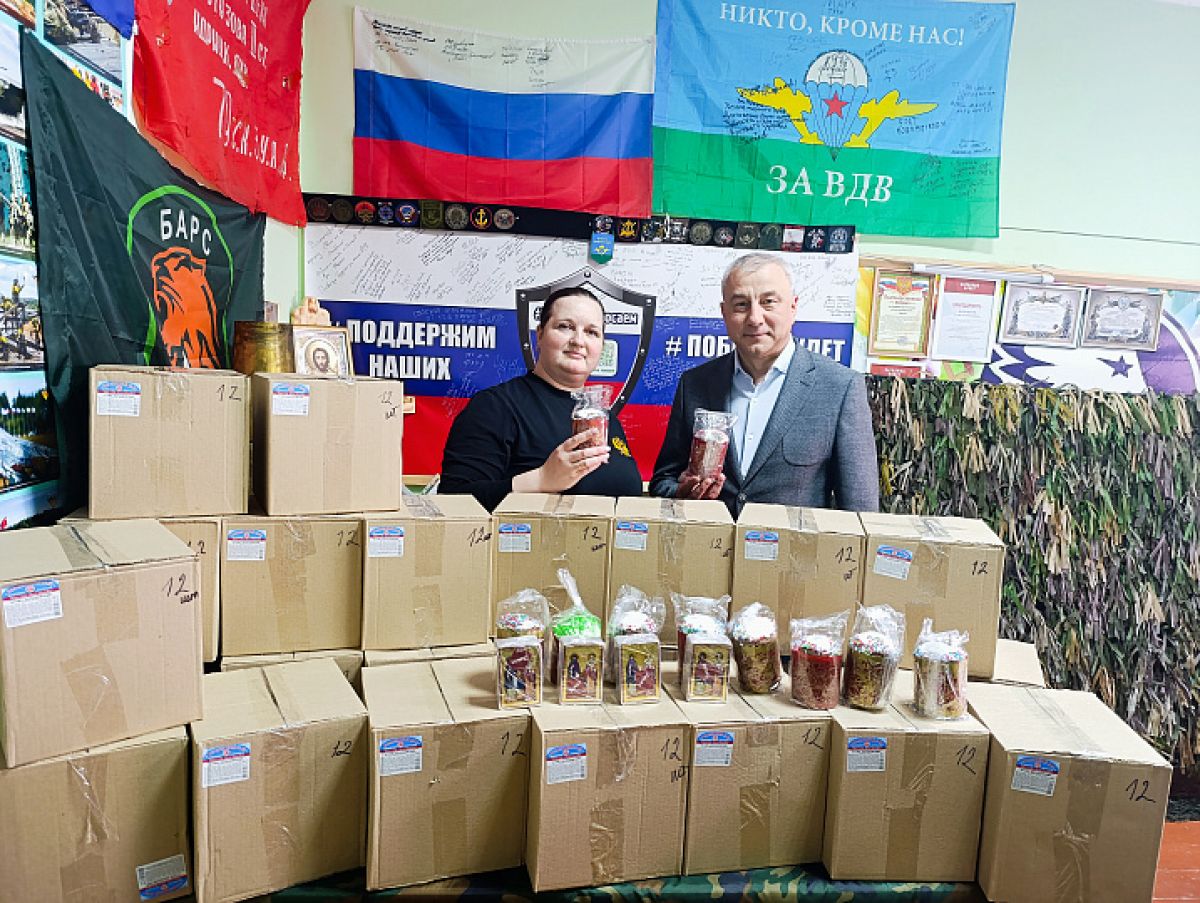 Сергей Балтабаев: «Для нас важно поддержать бойцов и выразить им благодарность»