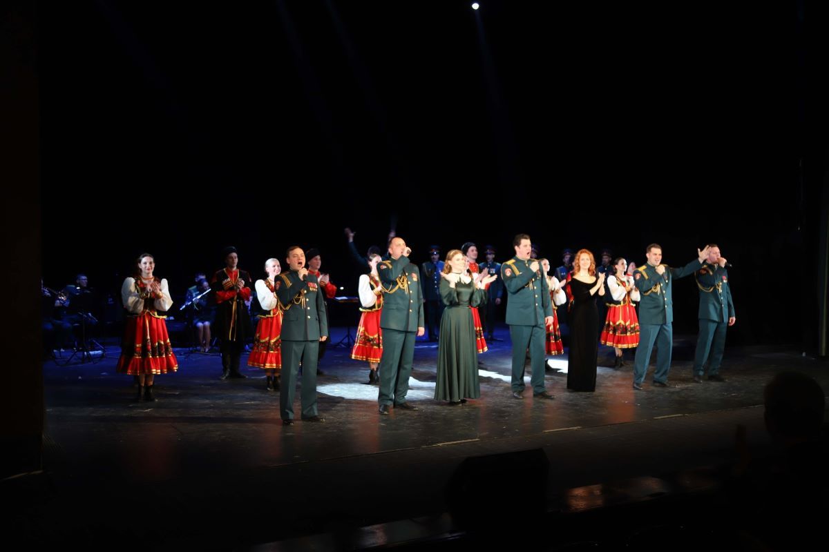 Ансамбль песни и пляски Центрального округа Росгвардии выступил в Туле Ансамбль песни и пляски Центрального округа Росгвардии выступил в Туле