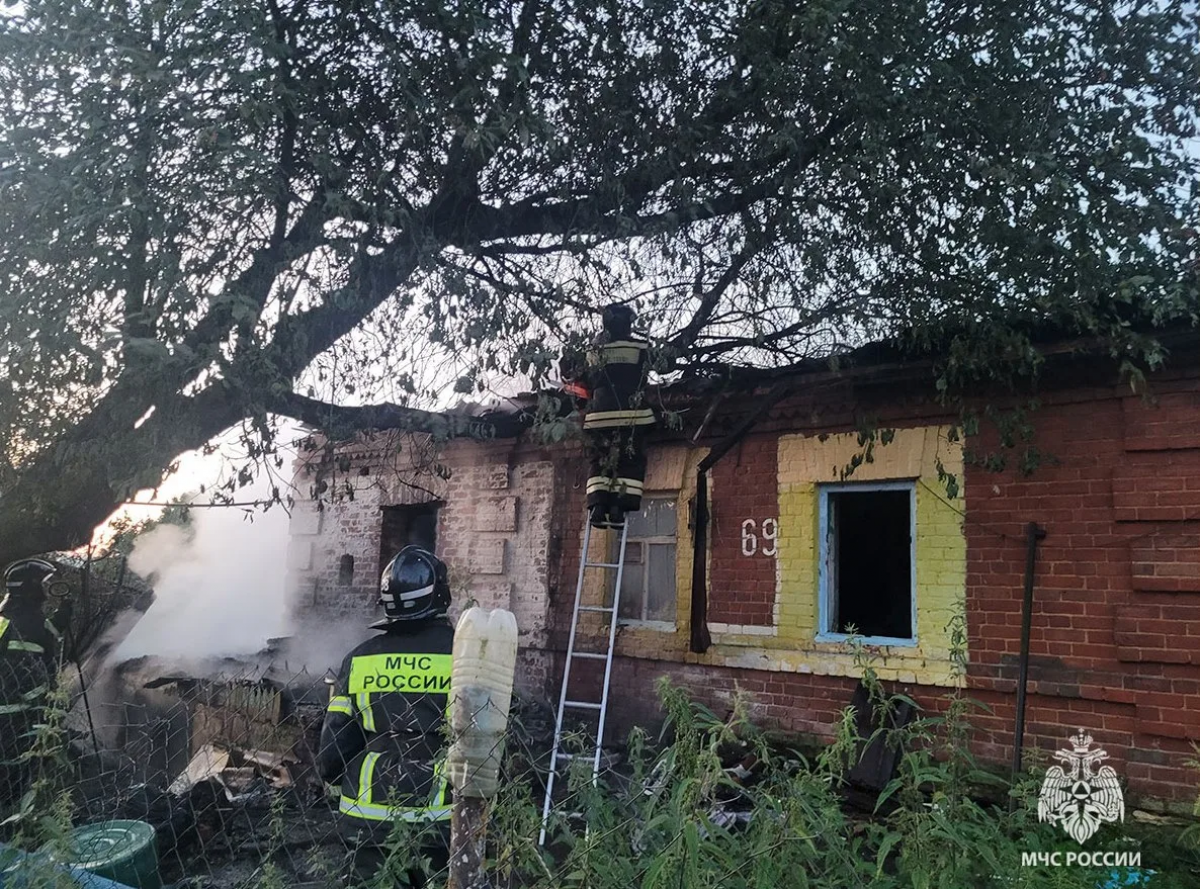 При пожаре в Тульской области погибла женщина При пожаре в Тульской области погибла женщина