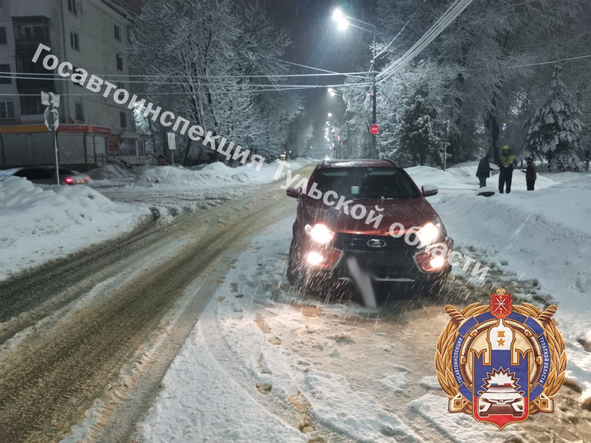 В Тульской области при столкновении «Лады» и «Хендая» пострадала девушка