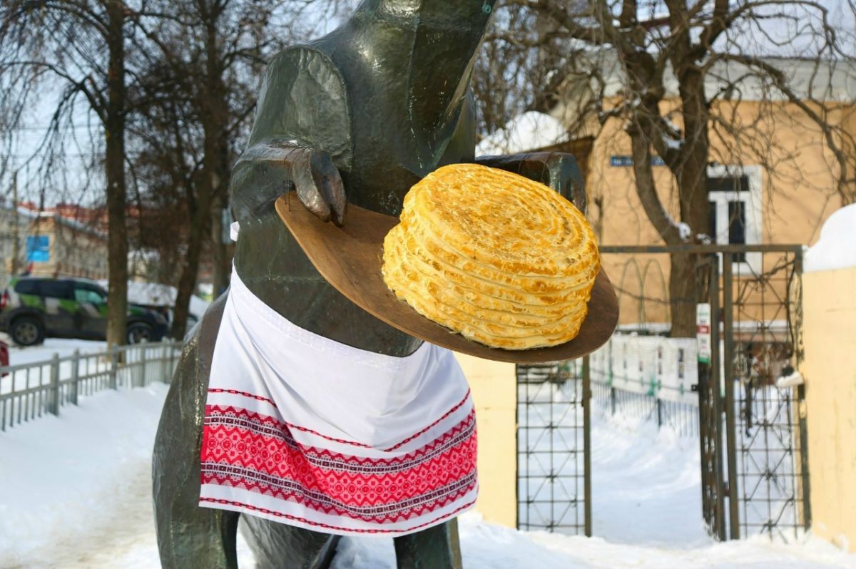 Работники тульского экзотариума вновь выдали блины «Тёще»