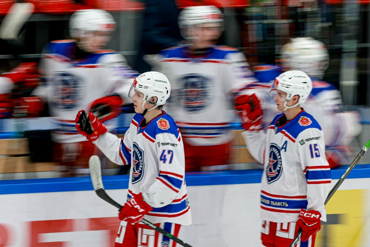 Тульские хоккеисты крупно обыграли московского соперника