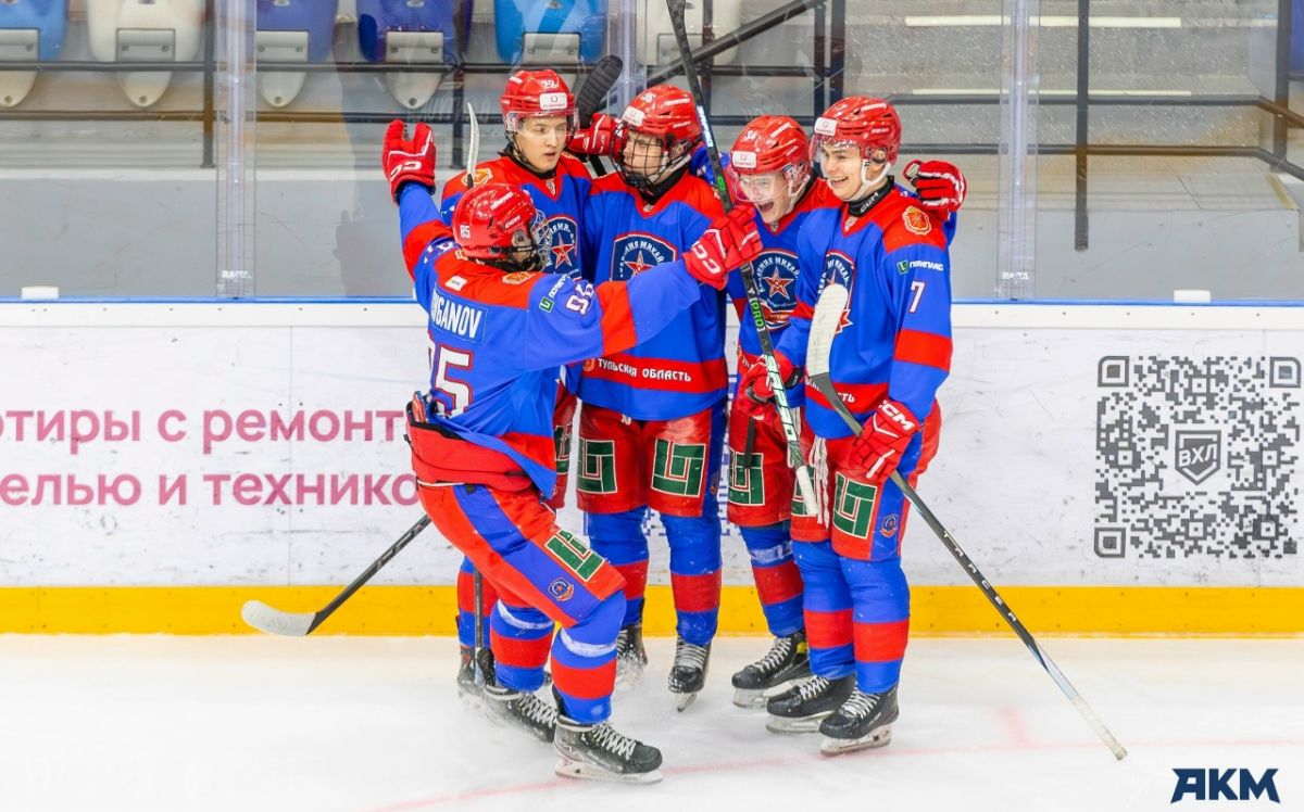 Тульские хоккеисты взяли реванш у «Динамо-Карелии», забросив 7 шайб