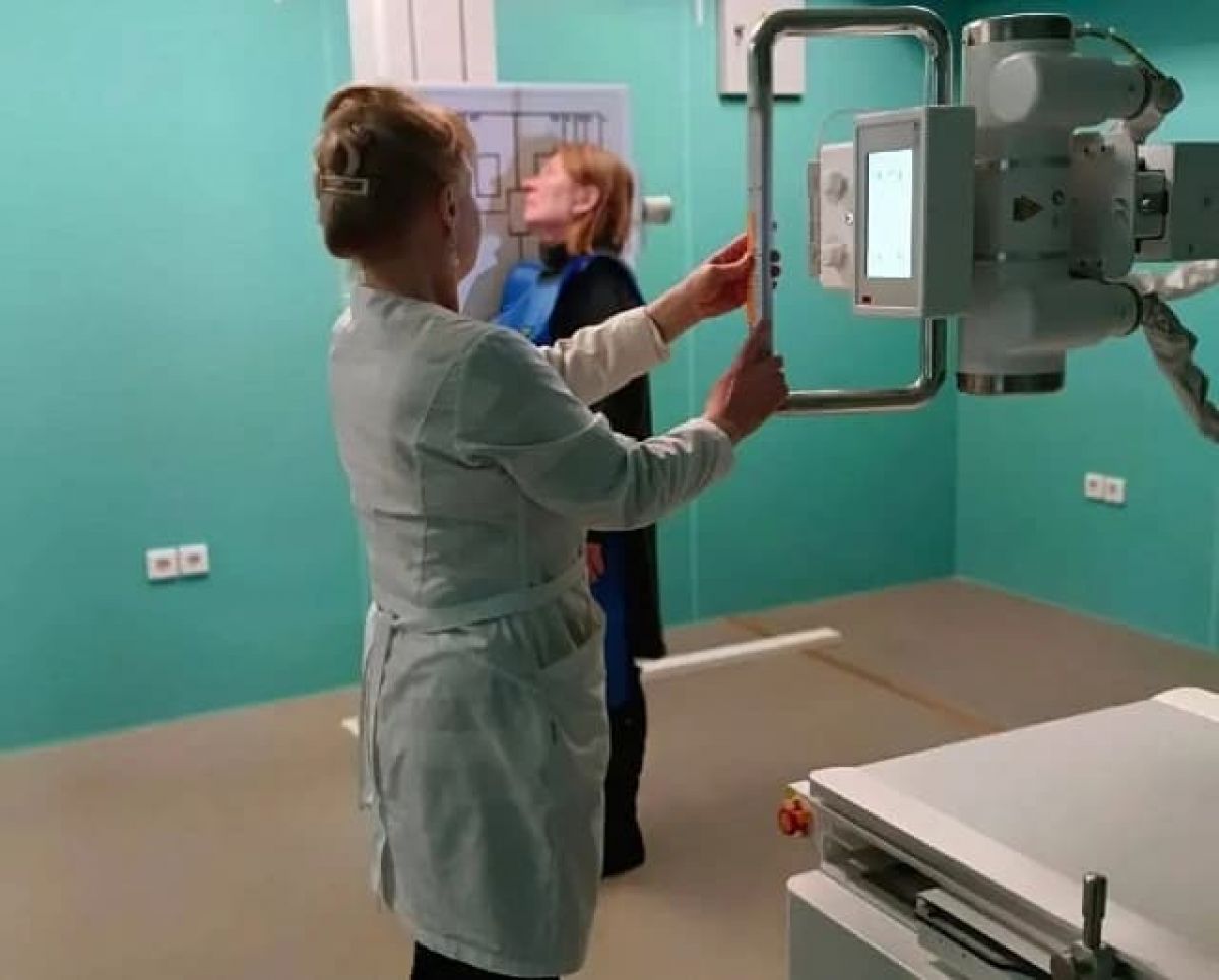 Новый рентген-аппарат поступил в поликлинику Каменского района Новый рентген-аппарат поступил в поликлинику Каменского района