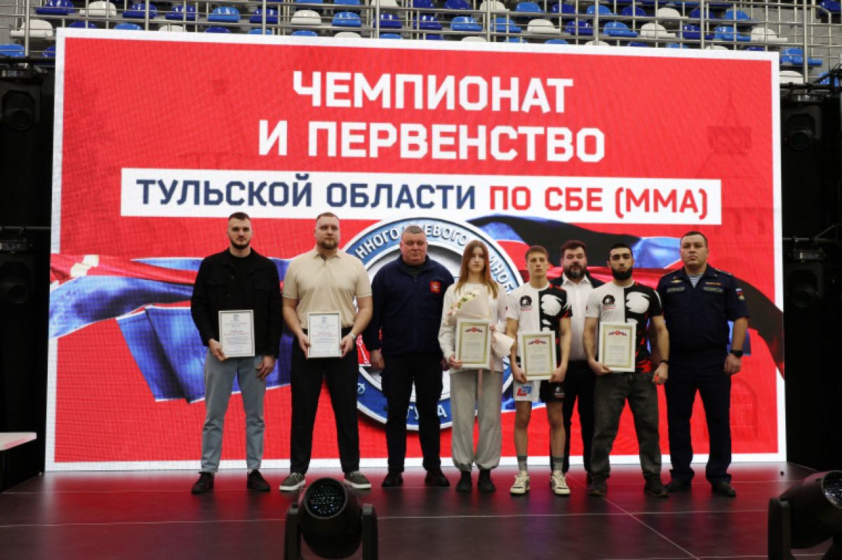На «Тула-Арене» прошел чемпионат и первенство региона по ММА