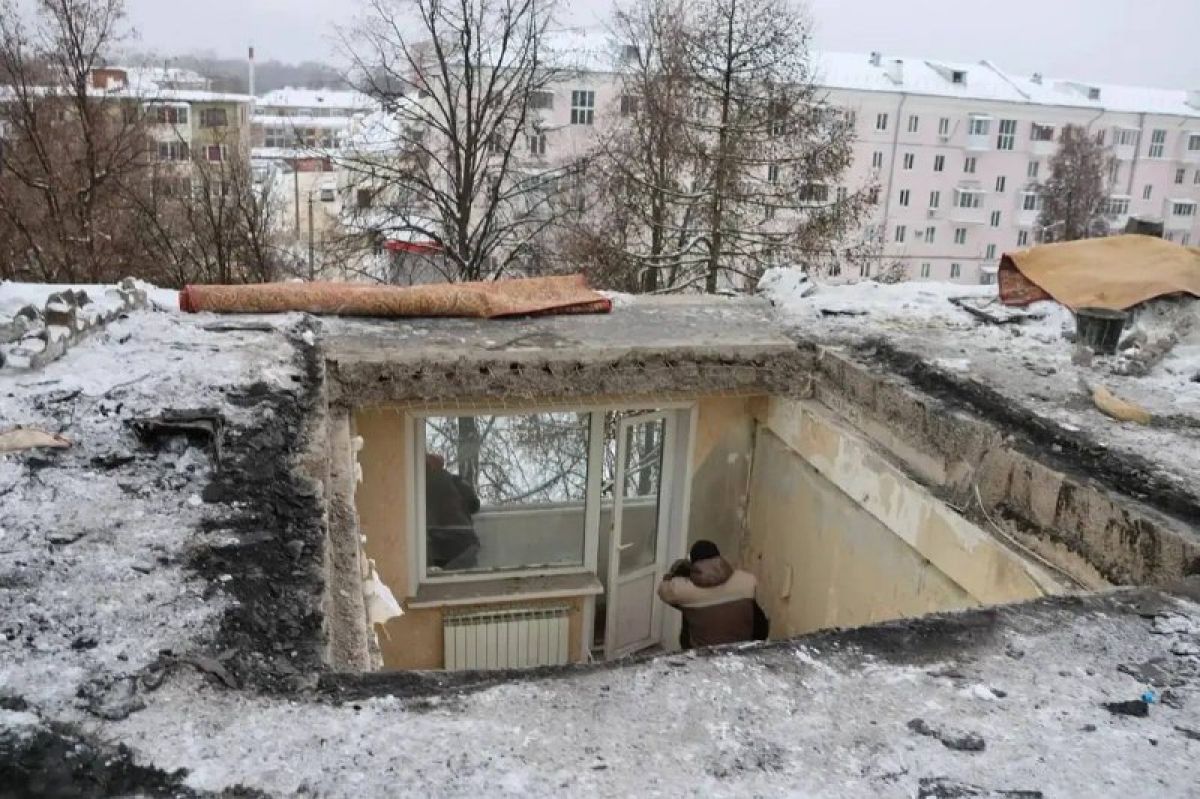 В Новомосковске восстановили дом, пострадавший от атаки дронов