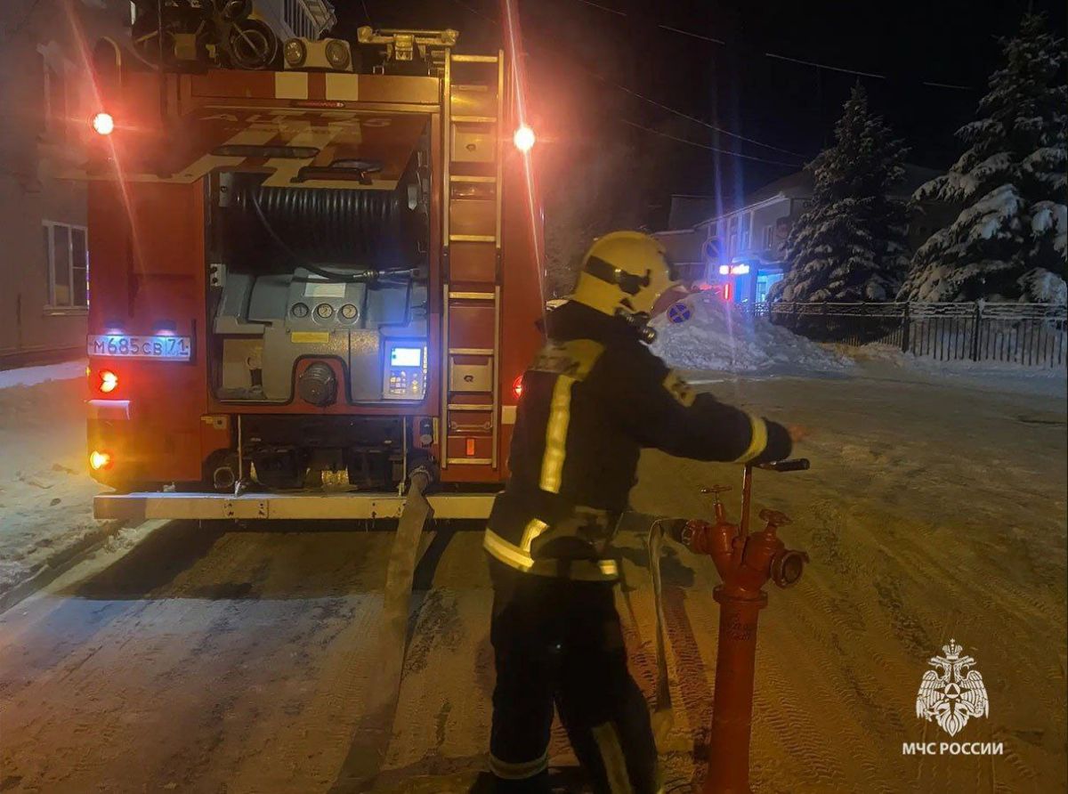 В Тульской области за сутки горели 3 заброшки и 2 частных дома