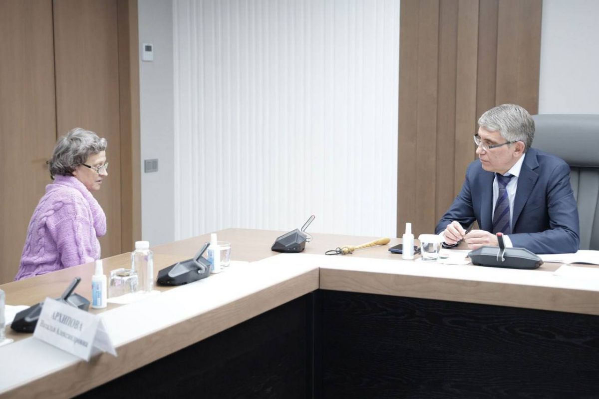 Губернатор Тульской области провел личный прием жителей