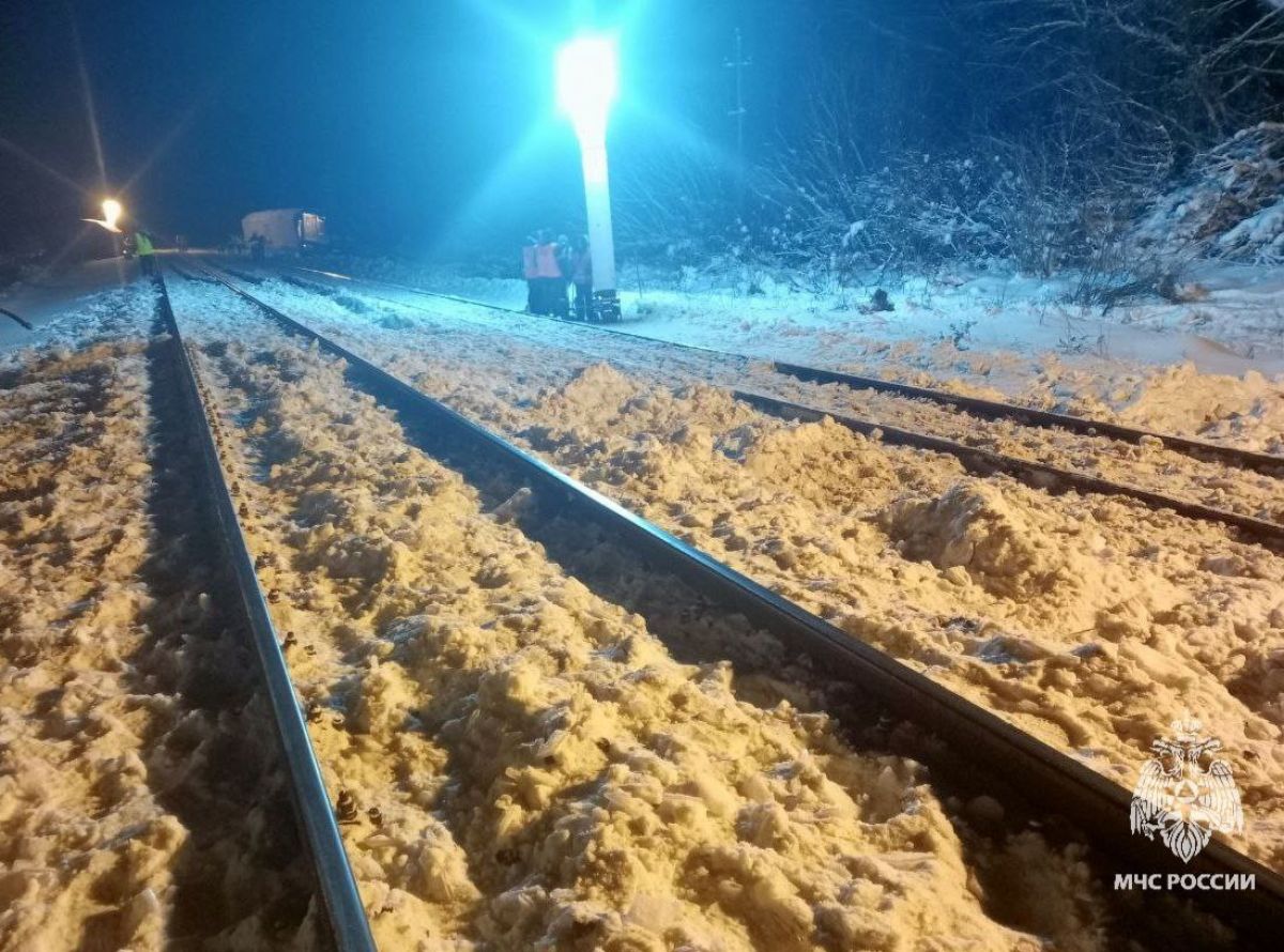 На перегоне в Тульской области сошли с рельсов четыре грузовые цистерны
