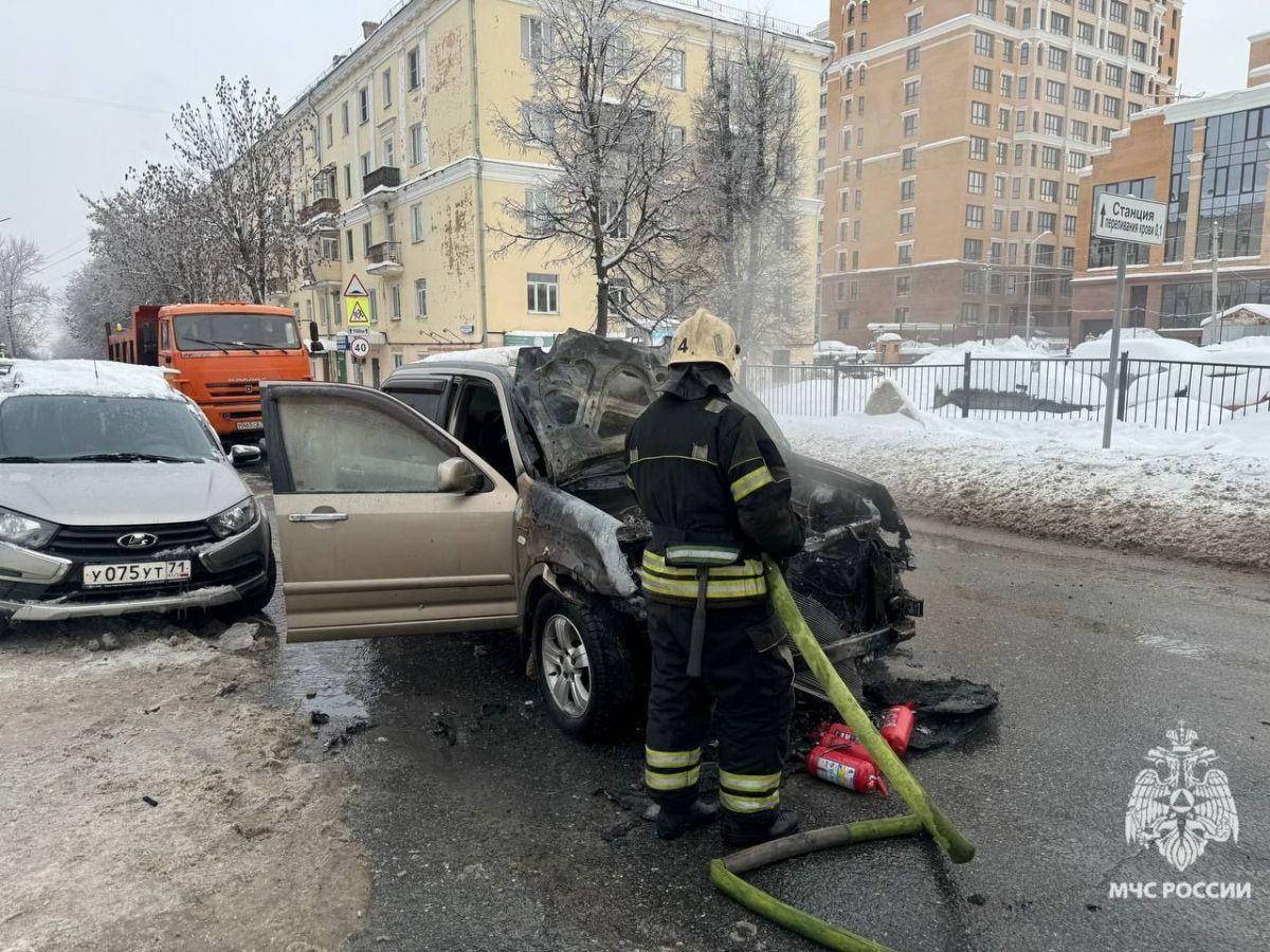 В Тульской области за сутки сгорели два авто В Тульской области за сутки сгорели два авто